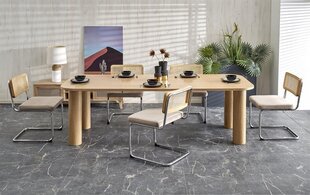 Стол Halmar Azul, коричневый цвет цена и информация | Кухонные и обеденные столы | pigu.lt