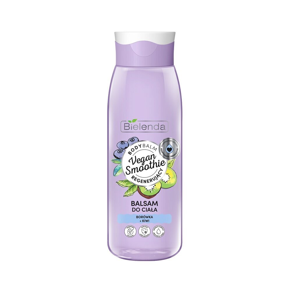 Kūno balzamas Bielenda Vegan Smoothie Blueberry And Kiwi Body Lotion, 400 ml цена и информация | Kūno kremai, losjonai | pigu.lt