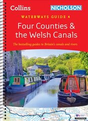 Four Counties and the Welsh Canals: For Everyone with an Interest in Britain's Canals and Rivers цена и информация | Путеводители, путешествия | pigu.lt