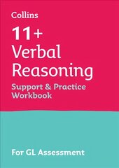 11plus verbal reasoning support and practice workbook kaina ir informacija | Knygos paaugliams ir jaunimui | pigu.lt