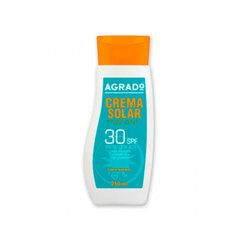 Kremas nuo saulės Agrado Spf 30, 250 ml kaina ir informacija | Kremai nuo saulės | pigu.lt