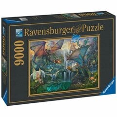 Dėlionė su mistiniu mišku Ravensburger The Magic Forest of Dragons, 9000 d. kaina ir informacija | Dėlionės (puzzle) | pigu.lt