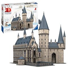 3D пазл Хогвартс Ravensburger Замок Хогвартс Гарри Поттер, 540 д. цена и информация | Пазлы | pigu.lt