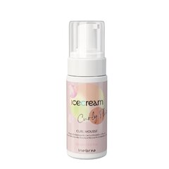 Plaukų formavimo putos Inebrya Ice Cream Curly Plus, 150ml цена и информация | Средства для укладки волос | pigu.lt