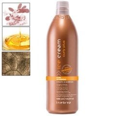 Šampūnas garbanotiems ir banguotiems plaukams Inebrya Ice Cream Curly Plus, 1000 ml kaina ir informacija | Šampūnai | pigu.lt
