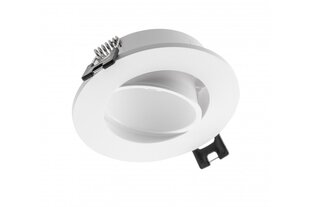 Linto taškinio šviestuvo korpusas, IP20, Ø90x29 mm, baltas kaina ir informacija | Lubiniai šviestuvai | pigu.lt