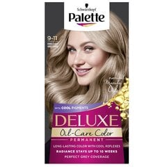 Plaukų dažai Palette Deluxe Oil-Care Color, 9-11 Cool Light Rose Blonde, 1 vnt. kaina ir informacija | Plaukų dažai | pigu.lt