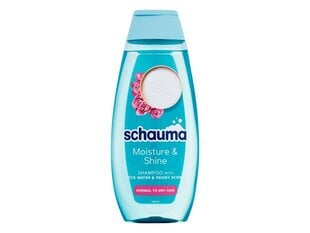 Šampūnas moterims Schwarzkopf Schauma Moisture & Shine, 400 ml kaina ir informacija | Šampūnai | pigu.lt