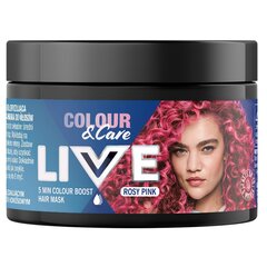 Trumpalaikiai plaukų dažai Schwarzkopf Live Colour & Care, Rosy Pink, 150 ml kaina ir informacija | Plaukų dažai | pigu.lt