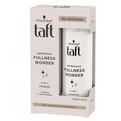 Taft Fullness Wonder 2в1 Пудра для волос, придающая объем и освежение, 10 г цена и информация | Средства для укладки волос | pigu.lt