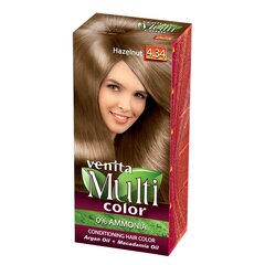 Plaukų dažai be amoniako Venita Multicolor, 4.34 Hazelnut, 1 vnt. kaina ir informacija | Plaukų dažai | pigu.lt