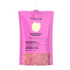 Veido šveitiklis Yolyn Greenbiotic Very Raspberry, 50 ml kaina ir informacija | Veido prausikliai, valikliai | pigu.lt