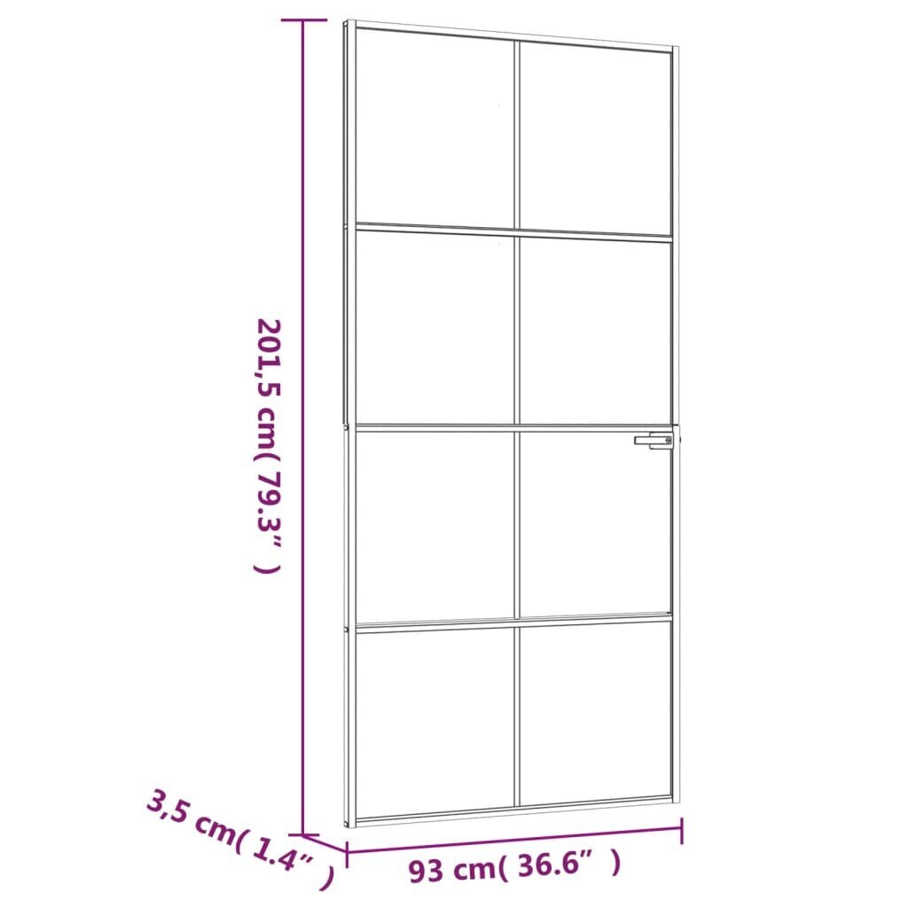 Vidaus durys 93x201,5 cm kaina ir informacija | Vidaus durys | pigu.lt
