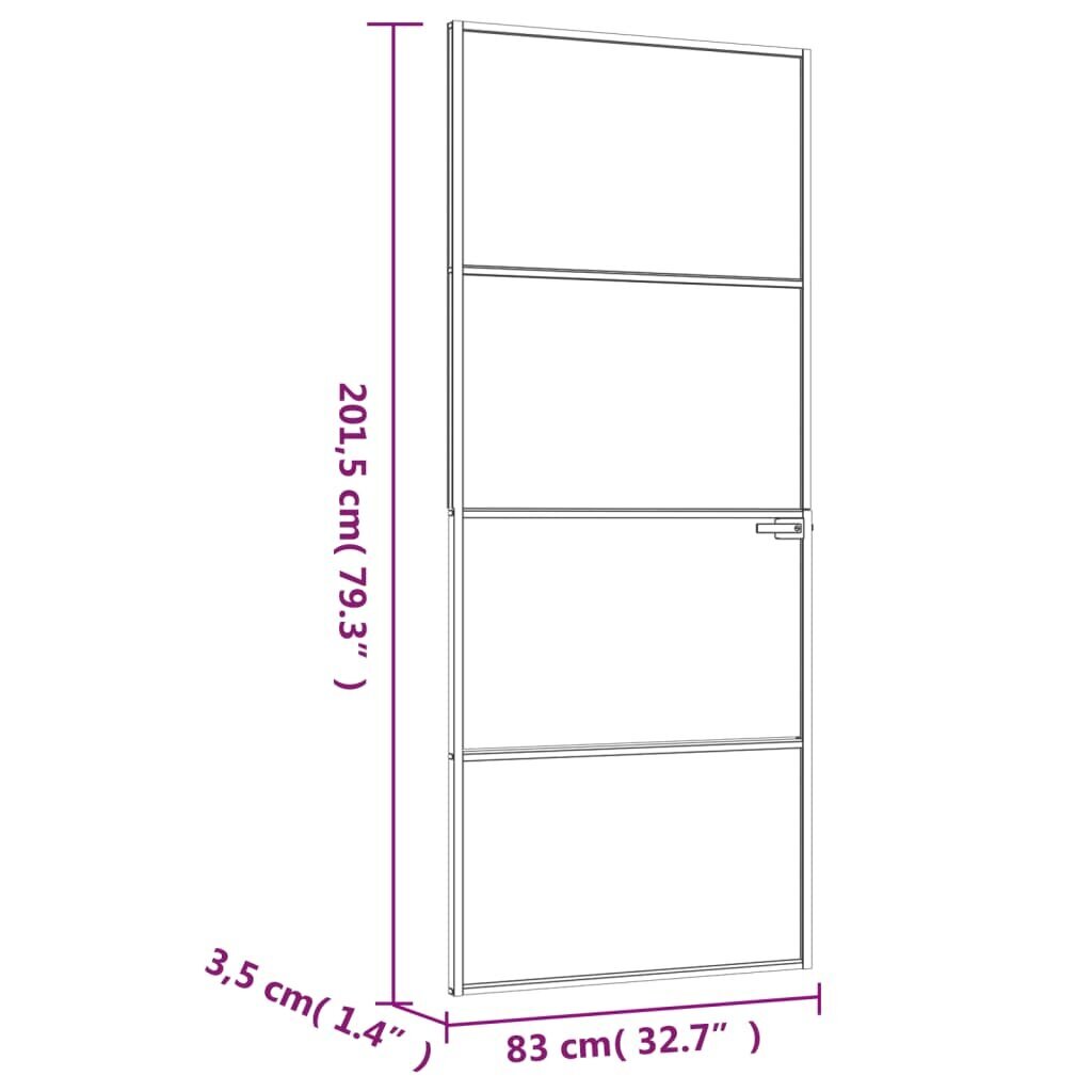 Vidaus durys 83x201,5 cm kaina ir informacija | Vidaus durys | pigu.lt