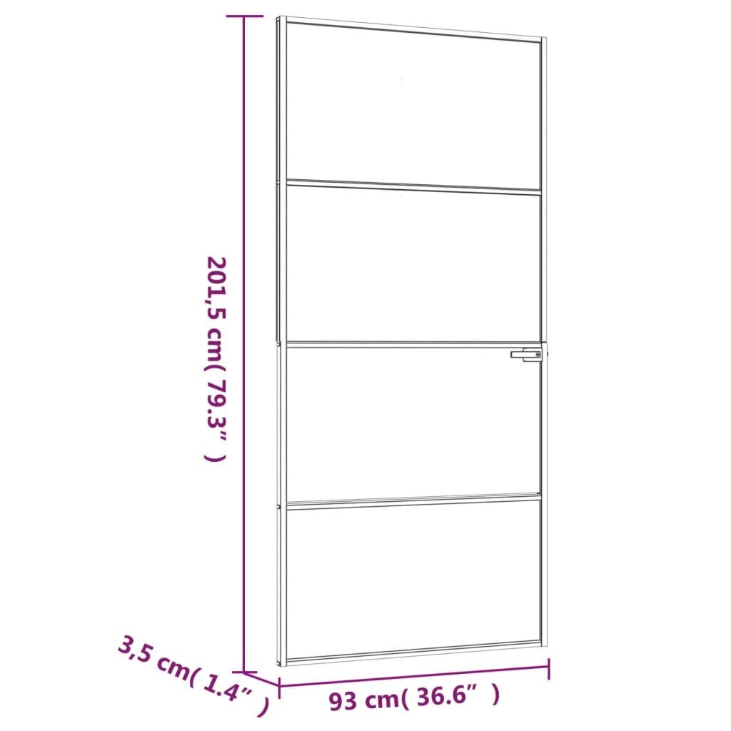 Vidaus durys 93x201,5 cm kaina ir informacija | Vidaus durys | pigu.lt