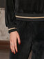 Laisvalaikio kostiumėlis moterims Bisbigli   Melilla Black Silver Velour, juodas цена и информация | Sportinė apranga moterims | pigu.lt