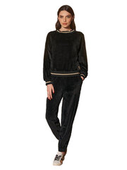 Bisbigli домашняя одежда "Melilla Black - Silver Velour" цена и информация | Спортивная одежда для женщин | pigu.lt