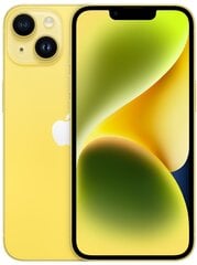 Apple iPhone 14 Plus 128ГБ желтый MR693PX/A цена и информация | Мобильные телефоны | pigu.lt