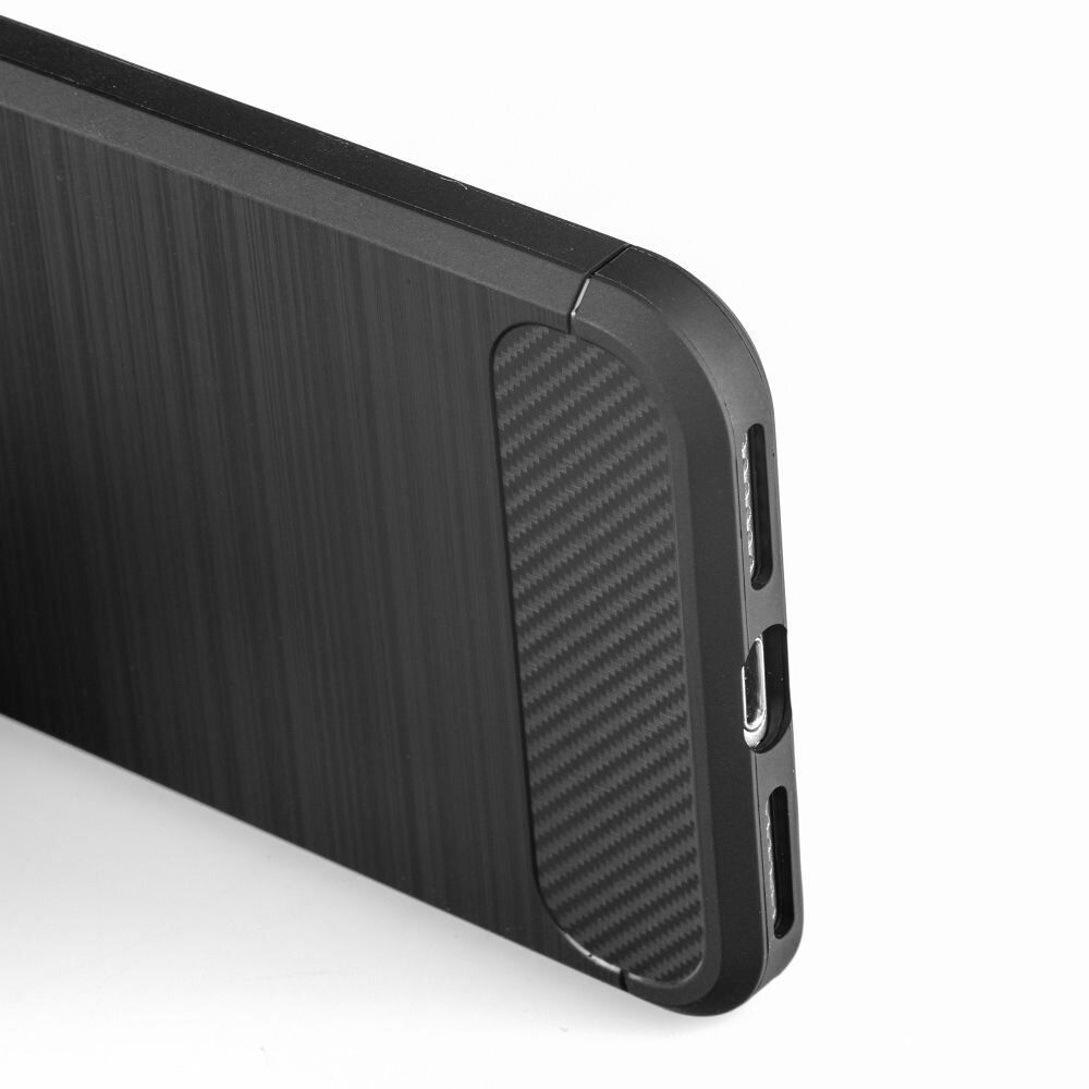 Carbon skirtas Samsung Galaxy S23 Ultra, juodas цена и информация | Telefono dėklai | pigu.lt