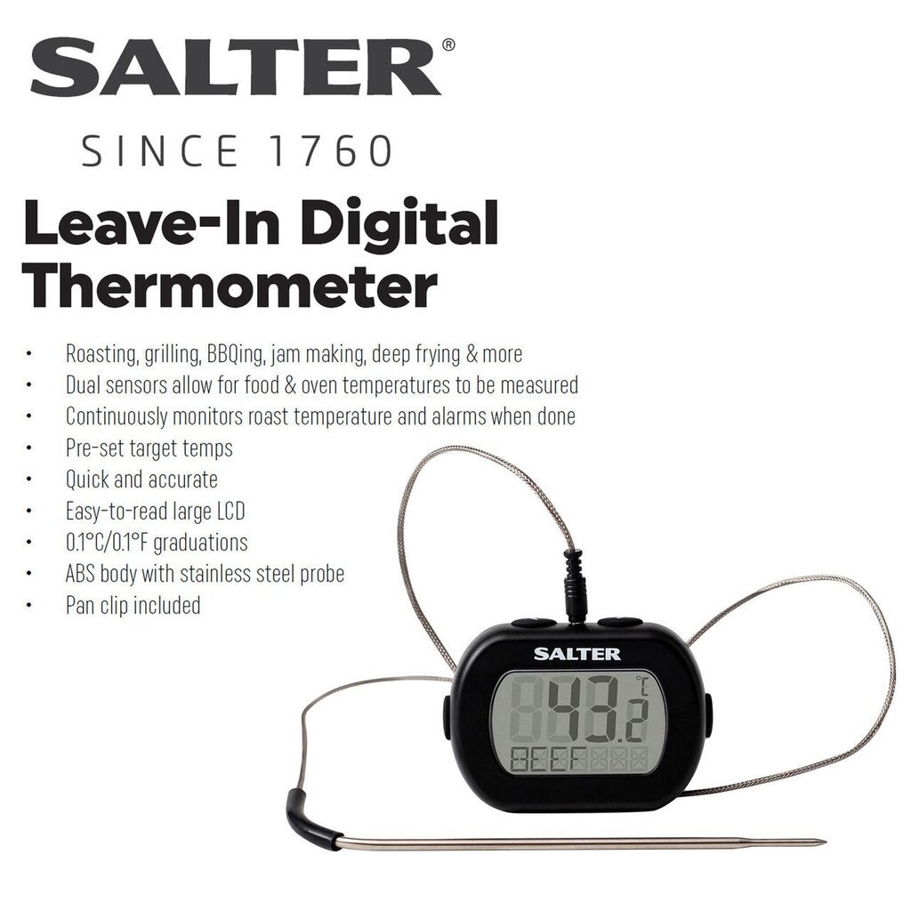 Salter 515 BKCR цена и информация | Termometrai | pigu.lt