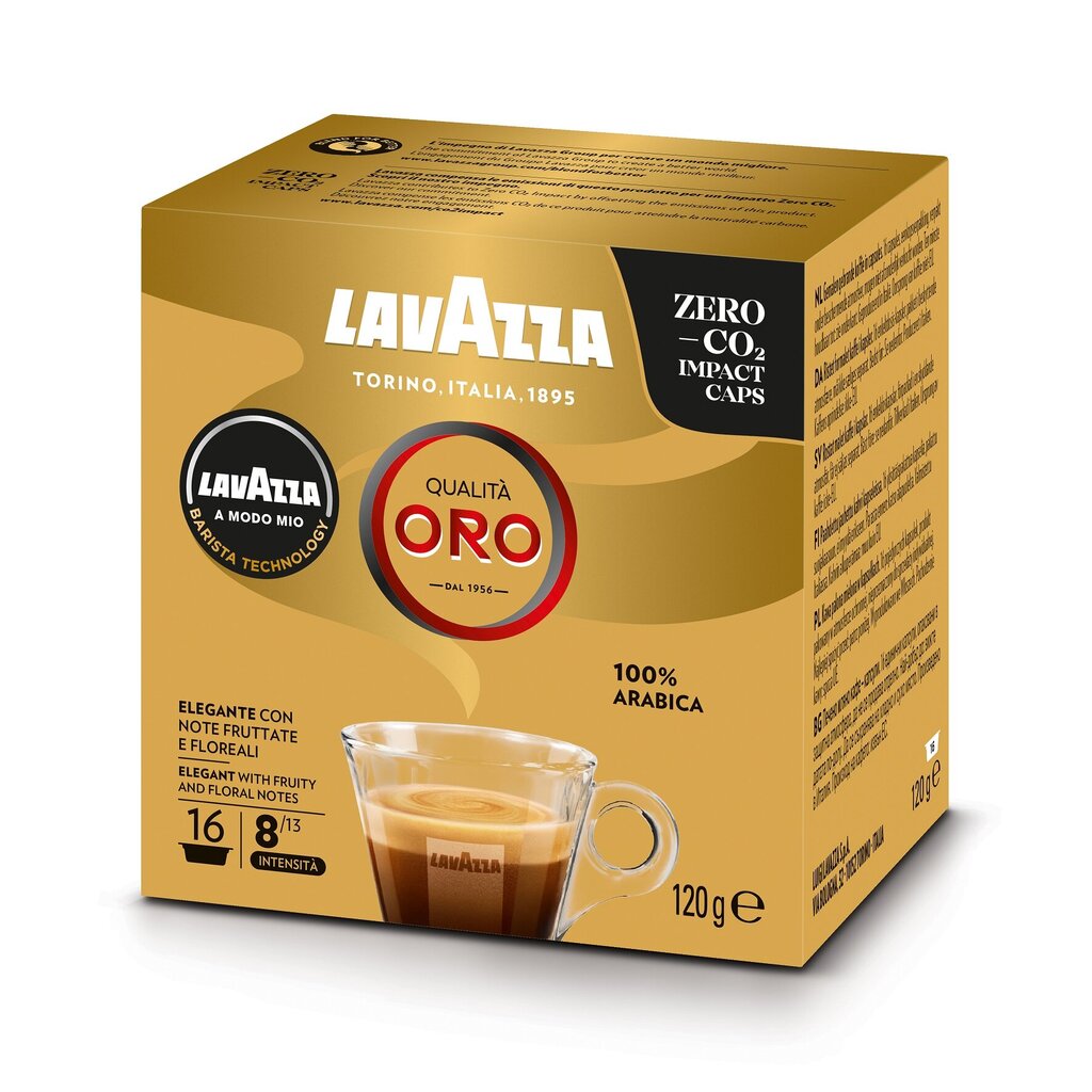 Kavos kapsulės Lavazza A Modo Mio Qualita Oro, 120g kaina ir informacija | Kava, kakava | pigu.lt