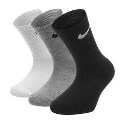 Спортивные носки Nike Basic Pack Crew 3Pk RN0027 W2F для мальчиков цена и информация | Носки, колготки для мальчиков | pigu.lt