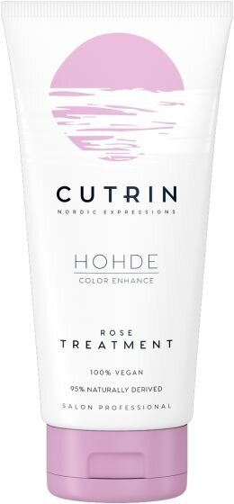 Tonizuojanti rožių kaukė Cutrin Hohde Rose Treatment, 200 ml цена и информация | Priemonės plaukų stiprinimui | pigu.lt