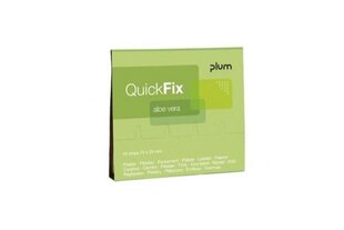 Пластыри QuickFix Aloe Vera, упаковка 45 шт. цена и информация | Первая помощь | pigu.lt