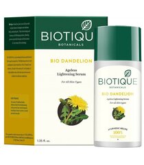 Skaistinamasis serumas su kiaulpienių ekstraktu Biotique Dandelion, 40 ml цена и информация | Сыворотки для лица, масла | pigu.lt