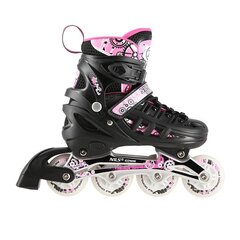 Pačiūžos/ Riedučiai 4in1 Nils Extreme Pink, M, 35-38 kaina ir informacija | Nils Extreme Sportas, laisvalaikis, turizmas | pigu.lt