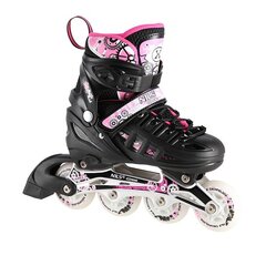 Pačiūžos/ Riedučiai 4in1 Nils Extreme Pink, M, 35-38 kaina ir informacija | Nils Extreme Sportas, laisvalaikis, turizmas | pigu.lt