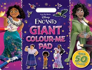 Disney Encanto: Giant Colour Me Pad kaina ir informacija | Knygos mažiesiems | pigu.lt