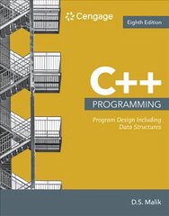 Cplusplus Programming: Program Design Including Data Structures 8th edition цена и информация | Книги по экономике | pigu.lt