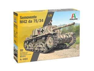 Italeri - Semovente M42 da 75/34, 1/35, 6584 цена и информация | Конструкторы и кубики | pigu.lt