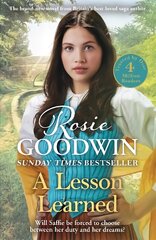 Lesson Learned: The new heartwarming novel from Sunday Times bestseller Rosie Goodwin kaina ir informacija | Fantastinės, mistinės knygos | pigu.lt