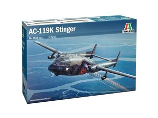 Italeri - AC-119K Stinger, 1/72, 1468 цена и информация | Конструкторы и кубики | pigu.lt