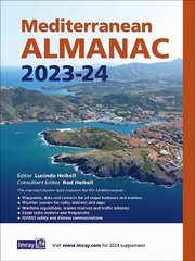 Mediterranean Almanac 2023/24 2023 New edition цена и информация | Путеводители, путешествия | pigu.lt