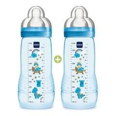 Детская бутылочка MAM Easy Active 2 штук 330 ml цена и информация | Бутылочки и аксессуары | pigu.lt