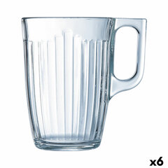 Чашка Luminarc Nuevo Завтрак Прозрачный Cтекло (320 ml) (6 штук) цена и информация | Стаканы, фужеры, кувшины | pigu.lt
