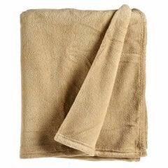 Флисовое одеяло Бежевый (125 x 0,5 x 150 cm) (12 штук) цена и информация | Покрывала, пледы | pigu.lt