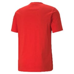 Футболка с коротким рукавом мужская Puma Essentials+ 2 Col Logo M Красный цена и информация | Мужские футболки | pigu.lt