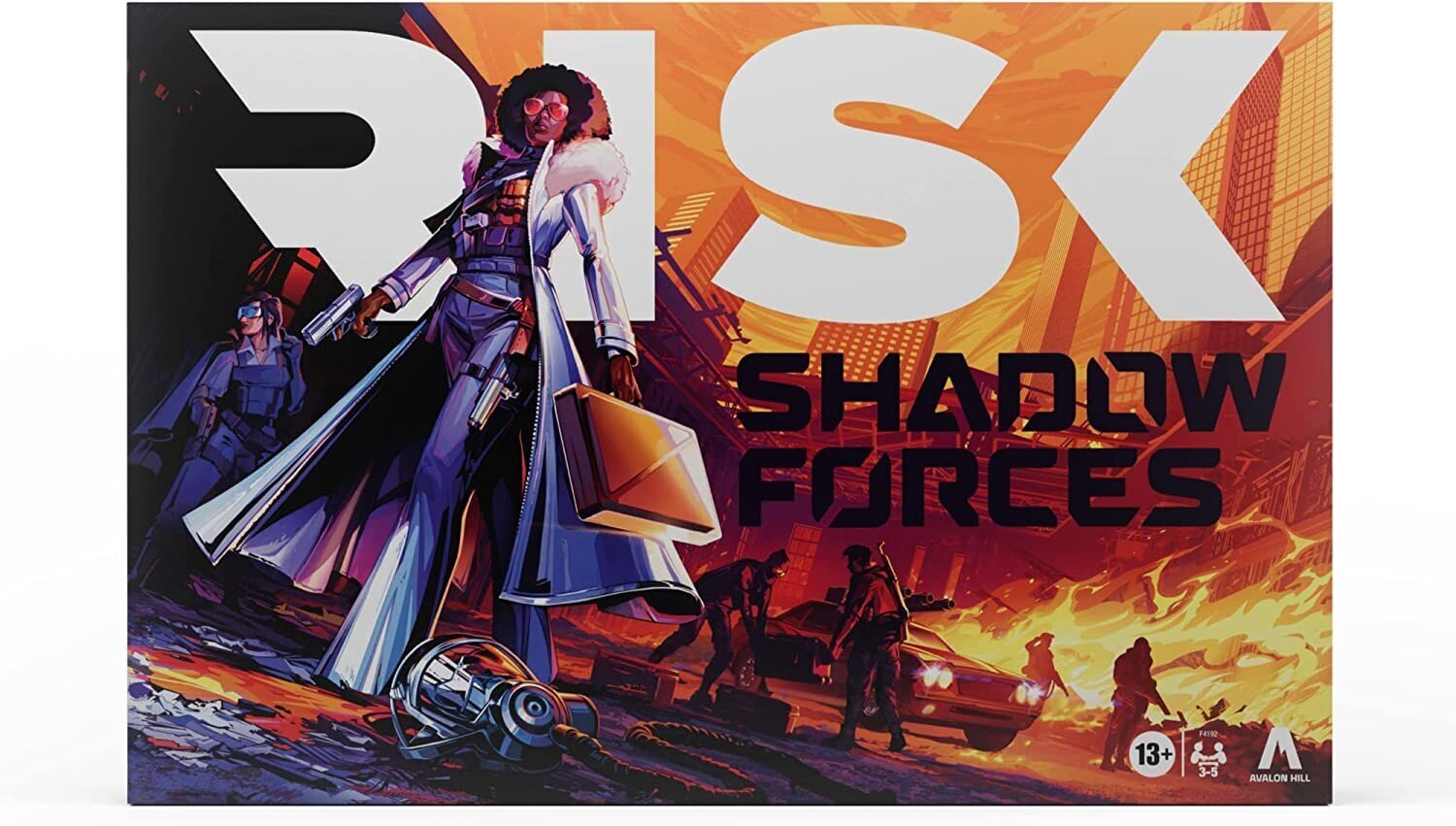 Karinis stalo žaidimas Risk: Shadow Forces Legacy, EN цена | pigu.lt