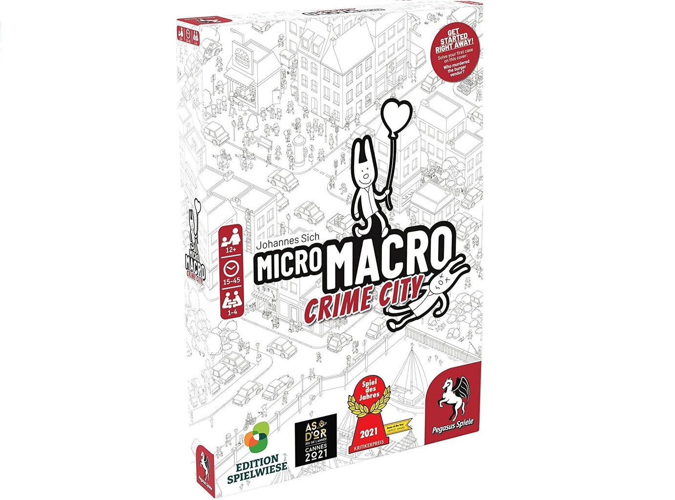 Stalo žaidimas MicroMacro Crime City kaina ir informacija | Stalo žaidimai, galvosūkiai | pigu.lt