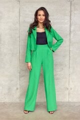 Kelnės moterims Roco Fashion LKK177104.2684, žalios цена и информация | Женские брюки | pigu.lt