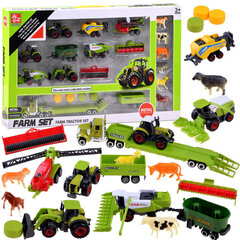 Большой тракторный набор цена и информация | Игрушки для мальчиков | pigu.lt
