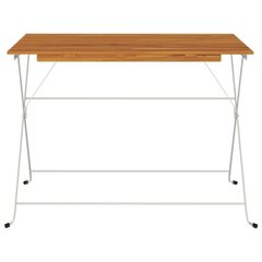 Sulankstomas bistro stalas vidaXL, 100x54x71cm цена и информация | Садовые столы, столики | pigu.lt