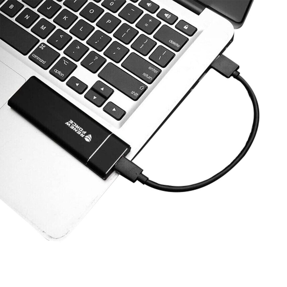 Išorinio standžiojo disko korpusas USB 3.0 Type - C kaina ir informacija | Išorinių kietųjų diskų dėklai | pigu.lt