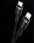 Laidas Feegar kabelis USB-C Lightning PD 20W Nylon, skirtas iPad iPhone 14 13 Pro 12 11 10 X 8 7 kaina ir informacija | Laidai telefonams | pigu.lt