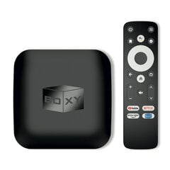 BOXY Android TV 11 Box Медиаплеер, Netflix in 4K Dolby Vision & Atmos, Disney, IPTV, 2GB/16GB, WIFI, HDR+ цена и информация | Мультимедиа-плееры | pigu.lt
