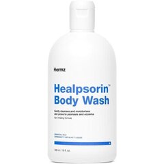 Valomoji ir maitinamoji duro želė Hermz Healpsorin Body Wash, 500 ml kaina ir informacija | Dušo želė, aliejai | pigu.lt